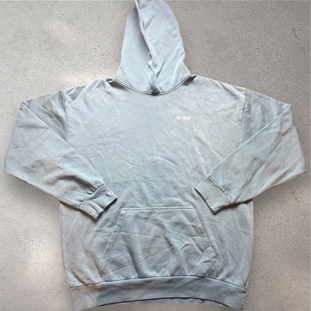 Full Send Hoodie Mens 2XL‎ Light Blue Nelk Boys